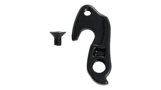 HGR REV. 3 ROAD DERAILLEUR HANGER, STANDARD LENGTH, MAX 25T, W/ BOLT (SINGLE)