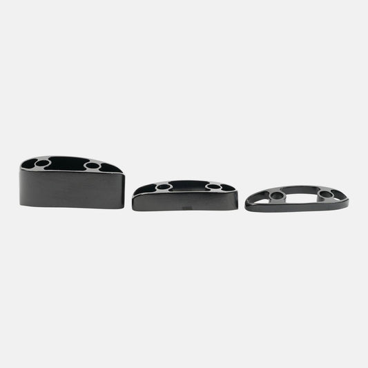 BAR SUB, MY11-19 SHIV TT, CONVEX STACK HIEGHT SPACER KIT (5/10/20MM), RIGHT SIDE, ALLOY, (3 PCS)