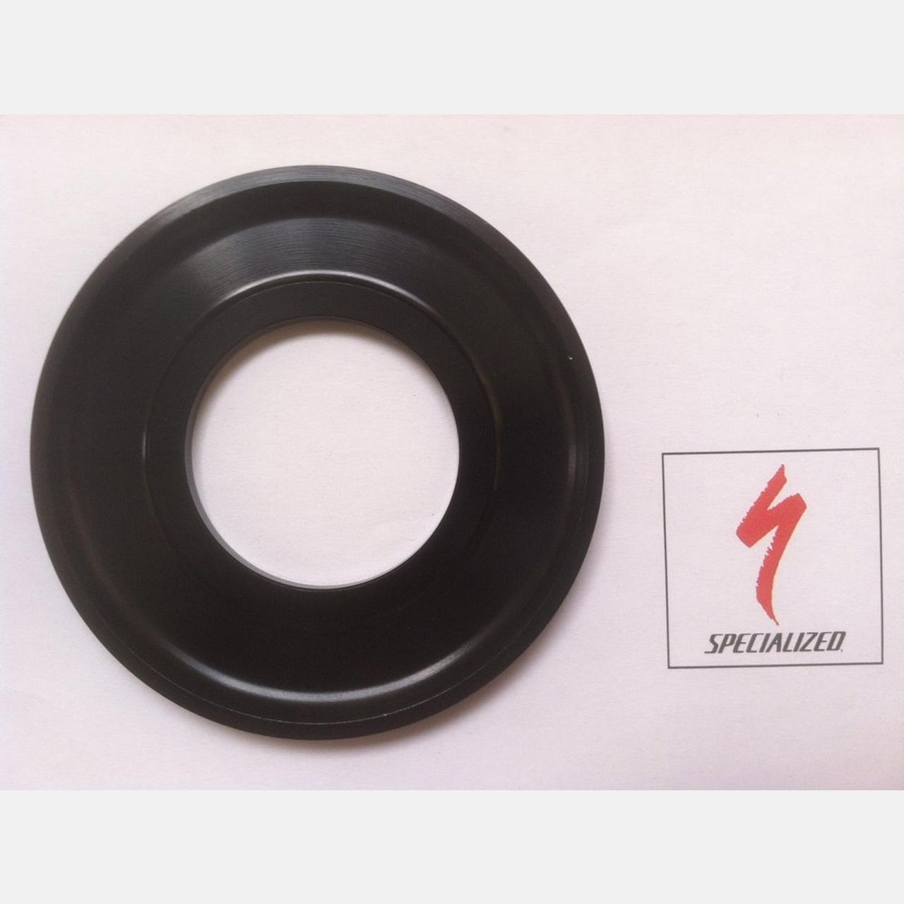 CRK SUB, MY11-13 S-WORKS CARBON CRANK (MOUNTAIN), DRIVE-SIDE BEARING SPACER, FOR SRAM XX SPIDER, 62OD X 30ID X 6MM, ALLOY, BLK