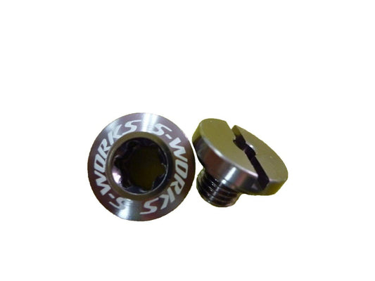 BLT MY14 S-WORKS CHAINRING BOLTS FOR CARBON SPIDER BLACK (1 PIECE)