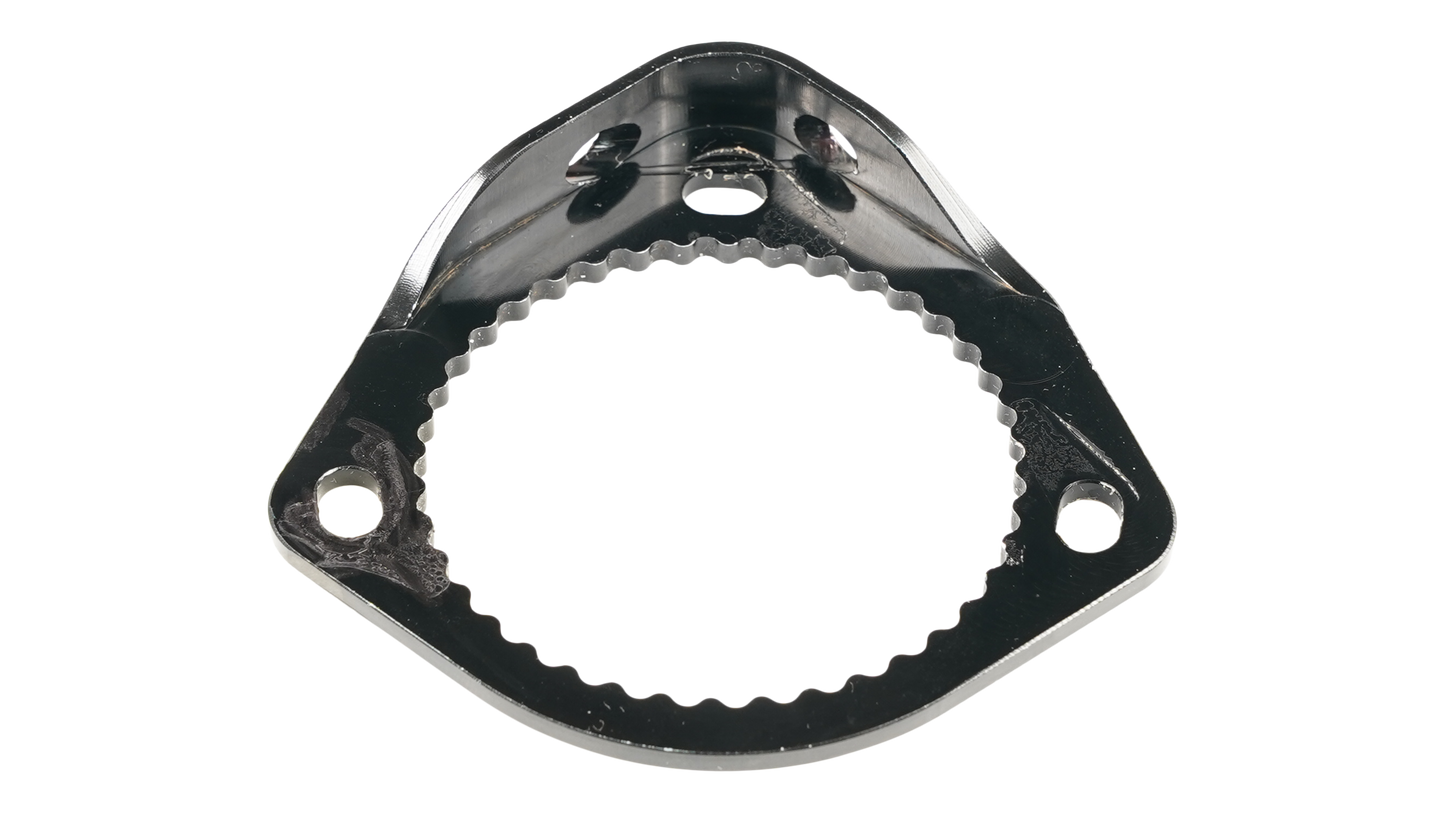 BBR SUB, MY15-18 DEMO 8 CARBON, ISCG MAIN PIVOT AXLE LOCK RING, W/ HOLE FOR TOOL