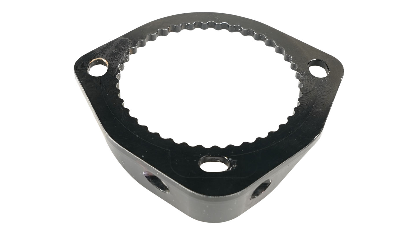 BBR SUB, MY15-18 DEMO 8 CARBON, ISCG MAIN PIVOT AXLE LOCK RING, W/ HOLE FOR TOOL