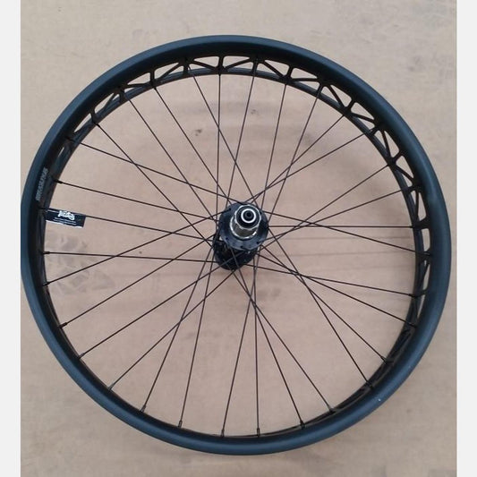 WHL FATBOY 26"; REAR, ALLOY, QUICK-RELEASE, 9X190MM, DISC, 6-BOLT, 32H, 90MM WIDTH, SHIMANO HG 10-SPD. FHB (NO RIM STRIP)