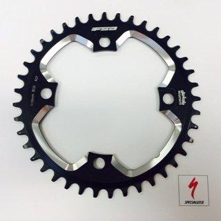 CHR FSA GOSSAMER PRO, 40T, 10/11-SPD, 4-BOLT 110BCD, 1X MEGATOOTH RING, ALLOY (WA672B17ZYE401)