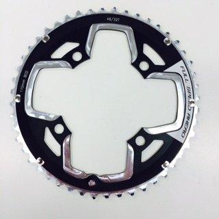 CHR FSA GOSSAMER PRO, 48T, 10/11-SPD, 4-BOLT 110BCD, 2X OUTER RING, ALLOY (WA635004ZYE401)