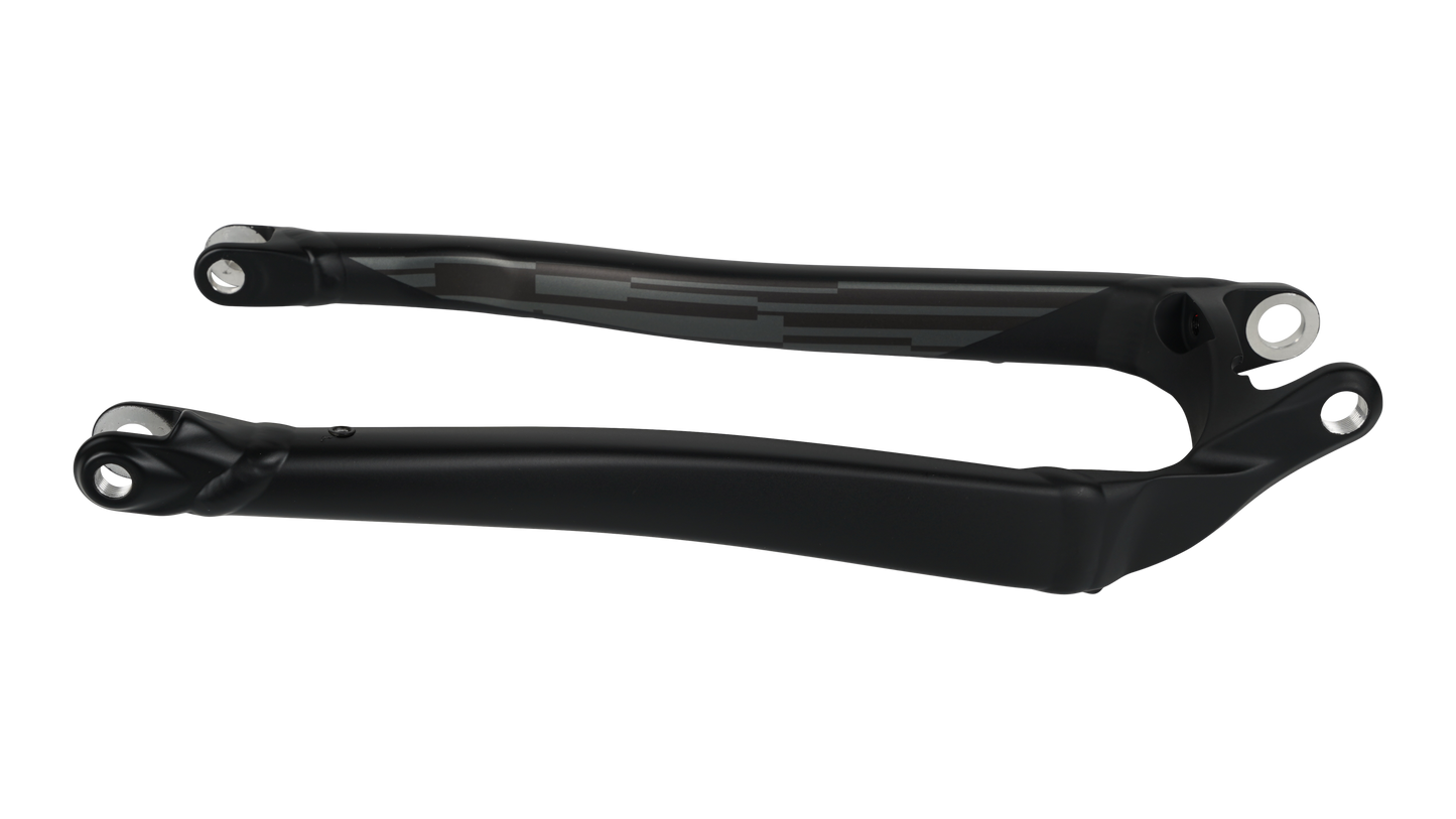 CHS MY16 CAMBER ELITE CARBON 650B, ALLOY CHAINSTAY, 12X142MM - SATIN BLACK/CHARCOAL