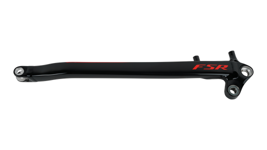 STS MY16 SJ FSR (I1) EXPERT CARBON 6FATTIE, LEFT, ALLOY SEATSTAY, 12X148MM - GLOSS/SILVER TINT CARBON/ROCKET RED/FLO RED