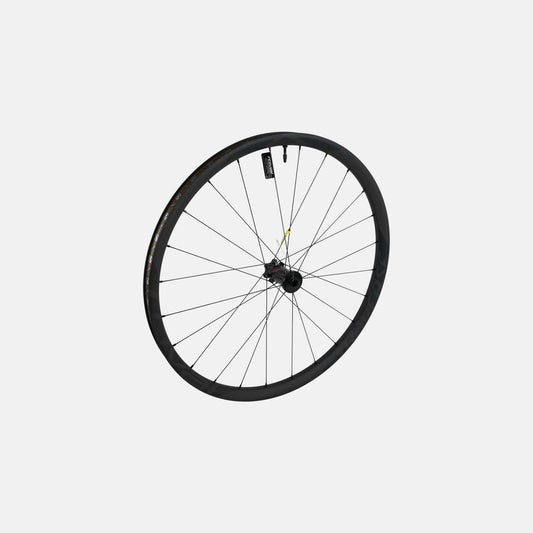 WHL MY16 TRAVERSE SL, 27.5, FRONT, CARBON, TA, 15X110MM, DISC, 6-BOLT, 24H (LFM07-110) - SATIN CARBON W/ BLACK DCL