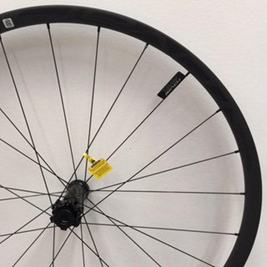 WHL MY17 CONTROL 29 CARBON, FRONT, TA, 15X110MM, DISC, 6-BOLT, 24H (LFM15-110) - SATIN CARBON W/ BLACK DCL