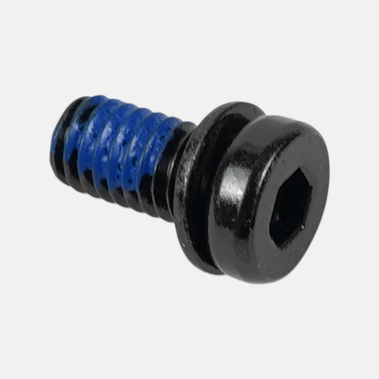 BLT MY18-20 EPIC, ALLOY FRAME, SKID PLATE MOUNTING BOLT, 4MM HEX HEAD, M6X1.0PX12MM, ALLOY, BLACK