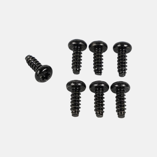 BLT VADO/COMO (GEN.1), BATTERY DESIGN COVER BOLT KIT, T10 TORX HEAD, STEEL, BLACK (7 PCS)