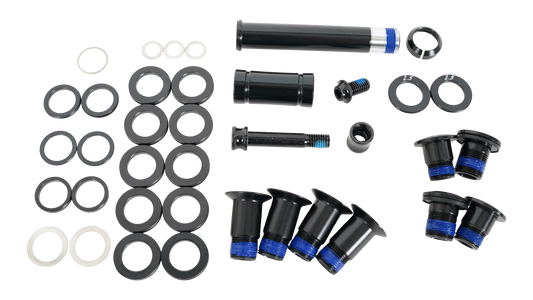 BLT KIT, MY18-19 KENEVO FSR (GEN.1), SUSPENSION PIVOT BOLT KIT (W/ PIVOT SPACERS)