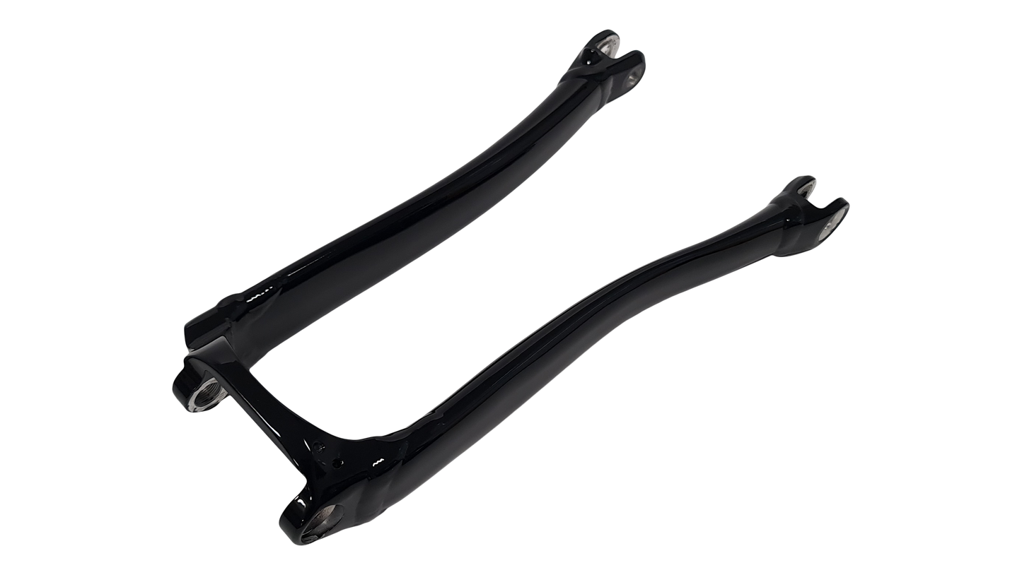 CHS MY18-19 KENEVO FSR (GEN.1), ALLOY CHAINSTAY, 12X148MM - GLOSS BLACK NO DECAL