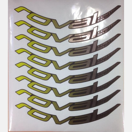 DCL MY18 ROVAL CONTROL SL 29, 8 DECALS FOR ONE WHEELSET - HYPER