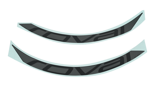 DCL MY18 ROVAL TRAVERSE CARBON 29, 2 DECALS FOR ONE WHEEL - BLACK