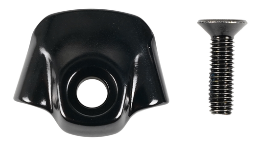 CBG HOOD SCOOP, MY18-20 EPIC, ALLOY FRAME, DOWNTUBE EXIT PORT COVER, 4MM SHIFT / 5MM BRAKE, W/ BOLT