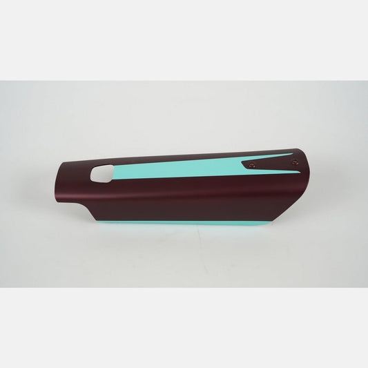 ELE COVER, VADO/COMO (GEN.1), BATTERY COVER - SATIN MAROON / SATIN LIGHT TURQUOISE DECAL