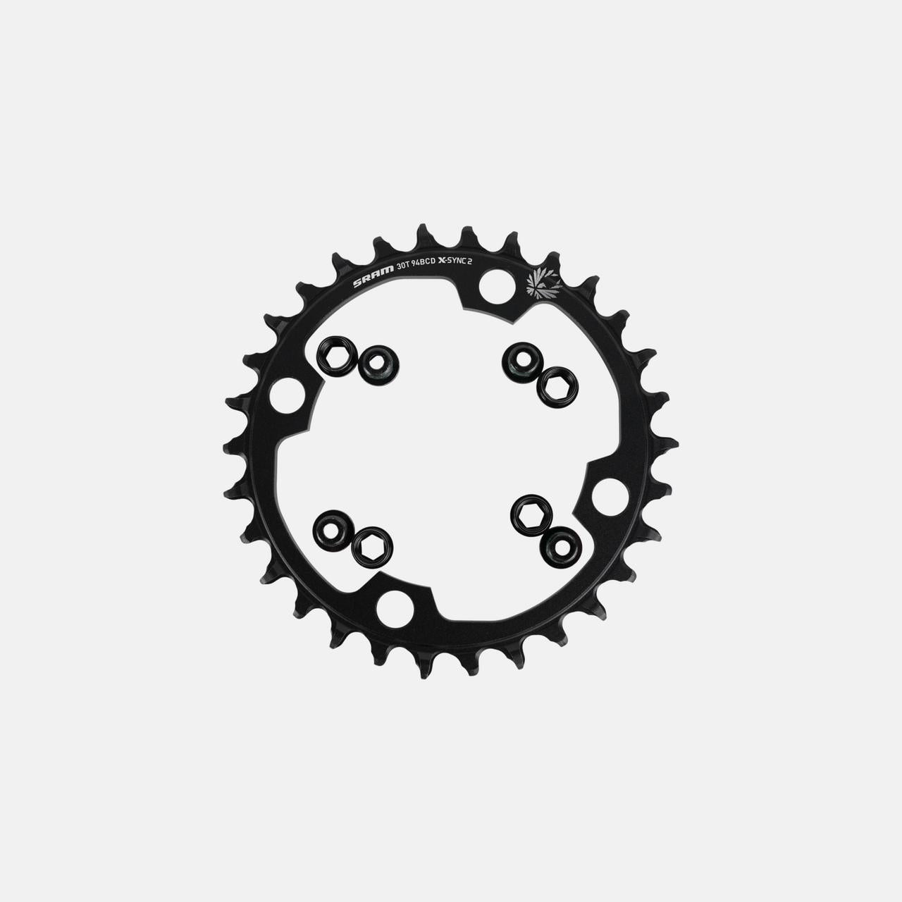 CHR TURBO, 30T, EAGLE 12-SPD, 4-BOLT 94BCD, 1X RING, ALLOY, SRAM (00.6218.012.000)