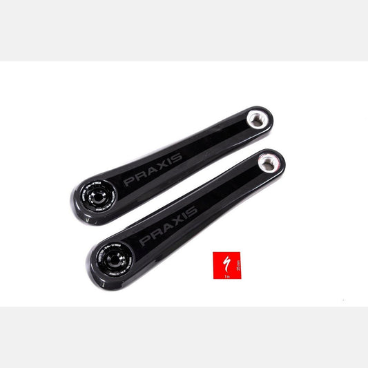 CRK TURBO, SL 1.1, ROAD, 170MM, L+R ARMS, CARBON, PRAXIS