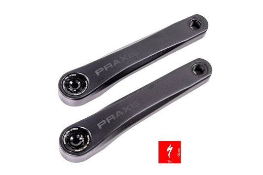 CRK TURBO, SL 1.1, ROAD/ACTIVE, 170MM, L+R ARMS, ALLOY, PRAXIS (Replaced by S211600001 & S211600002)