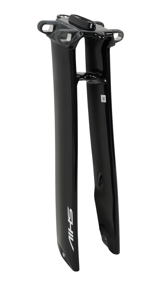 FRK MY19 SHIV DISC, 700C, TA, CARBON, 12X100MM, DISC, 45MM OFFSET, SIZE MEDIUM - GLOSS CARBON