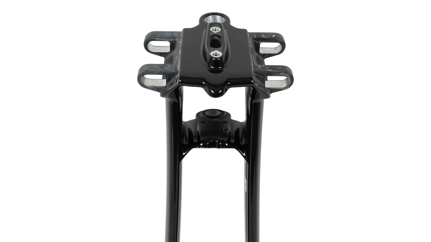 FRK MY19 SHIV DISC, 700C, TA, CARBON, 12X100MM, DISC, 45MM OFFSET, SIZE MEDIUM - GLOSS CARBON
