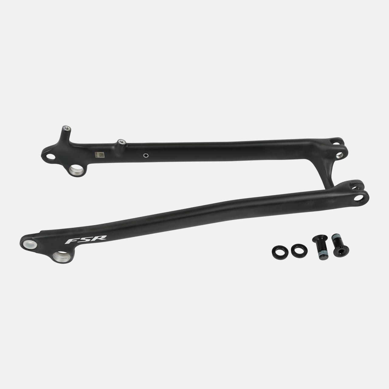 STS MY20 SJ FSR (J1), CARBON SEATSTAY, CLEVIS TYPE, 12X148MM - SATIN BLACK/WHITE
