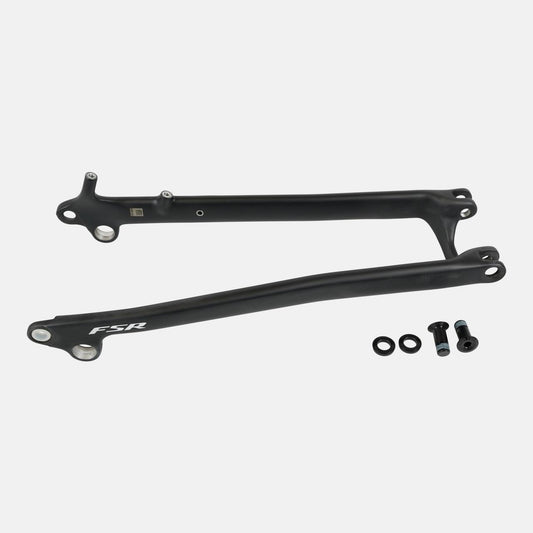 STS MY20 SJ FSR (J1), CARBON SEATSTAY, CLEVIS TYPE, 12X148MM - SATIN BLACK/WHITE