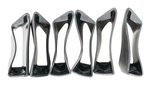 BAR SUB, SHIV DISC, BASE BAR RUBBER HOODS KIT (L+R SETS OF 0-DEG / +20-DEG / -20-DEG)
