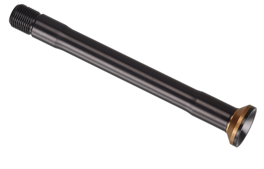 AXL FRONT, ROAD SL THRU-AXLE, 12X100MM, BOLT-ON, 6MM HEX, M12X1.0PX121MM, ALLOY, BLACK