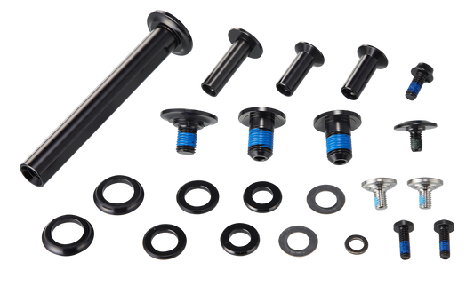 BLT KIT, MY21 EPIC, SUSPENSION PIVOT BOLT KIT (W/ PIVOT SPACERS)