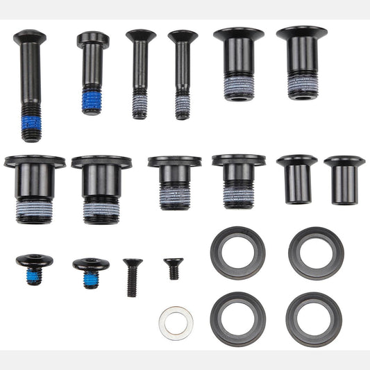 BLT KIT, MY21 SJ, ALLOY FRAME, SUSPENSION PIVOT BOLT KIT (W/ PIVOT SPACERS)