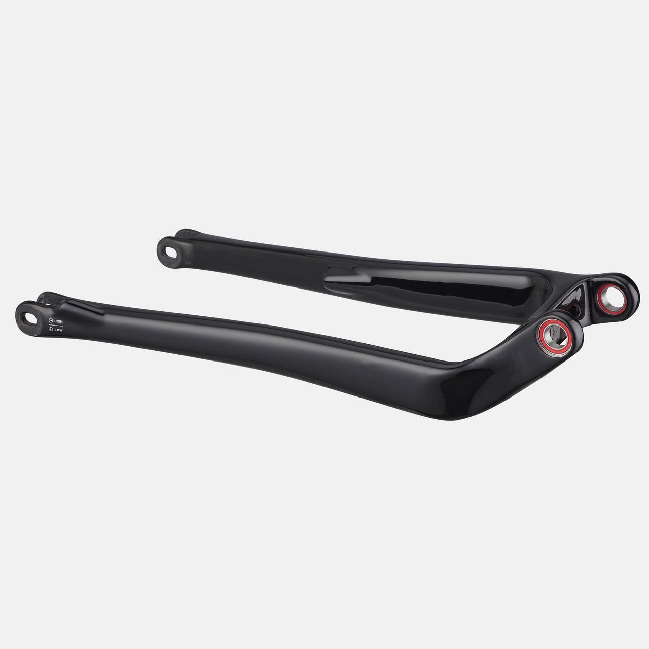 CHS MY21 SJ EVO, CARBON FRAME, CARBON CHAINSTAY, 12X148MM - GLOSS BLACK/WHITE