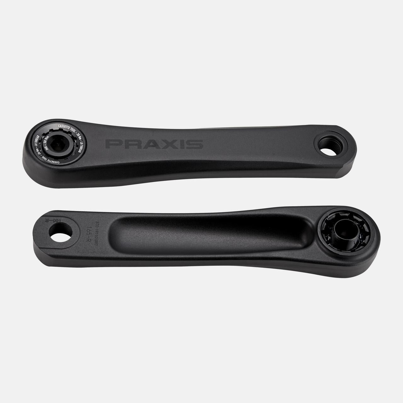 CRK TURBO, SL 1.1, ROAD/ACTIVE, 165MM, L+R ARMS, ALLOY, PRAXIS