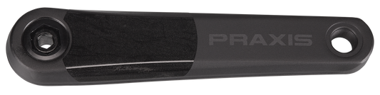 CRK TURBO, BROSE ISIS SPLINE (G2), 165MM, NON-DRIVE SIDE ARM, ALLOY, PRAXIS