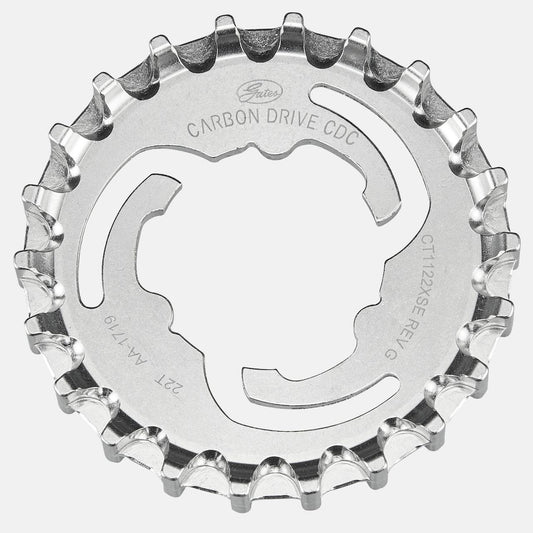 CAS GATES, CT1122XMN, 22T CDX COG, CARBON BELT DRIVE, 3-LOBE FOR SHIMANO NEXUS/ALFINE IGH