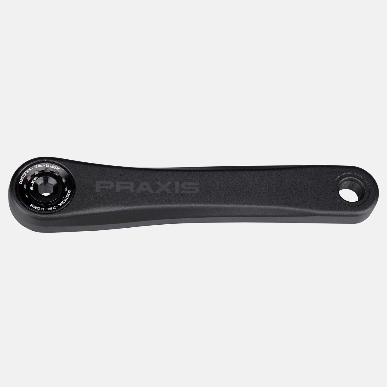 CRK TURBO, SL 1.1, ROAD/ACTIVE, 175MM, NON-DRIVE SIDE ARM, ALLOY, PRAXIS