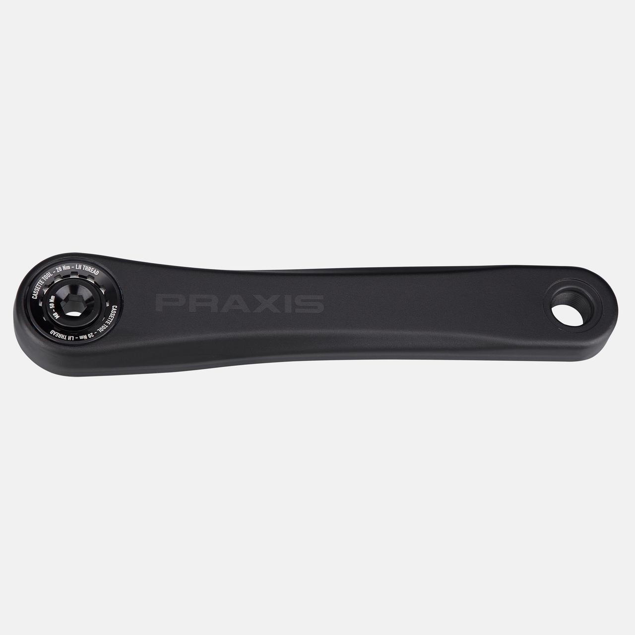 CRK TURBO, SL 1.1, ROAD/ACTIVE, 175MM, DRIVE-SIDE ARM, ALLOY, PRAXIS