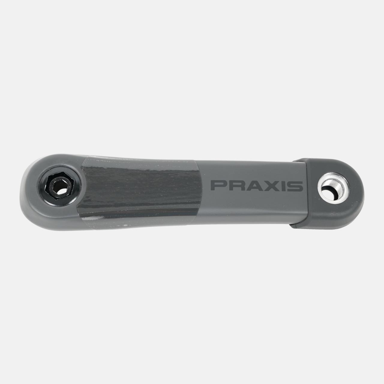 CRK TURBO, BROSE ISIS SPLINE (G2), 165MM, DRIVE-SIDE ARM, CARBON (NEW VERSION), PRAXIS