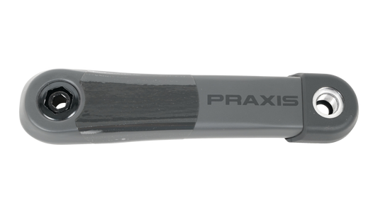 CRK TURBO, BROSE ISIS SPLINE (G2), 165MM, DRIVE-SIDE ARM, CARBON (NEW VERSION), PRAXIS