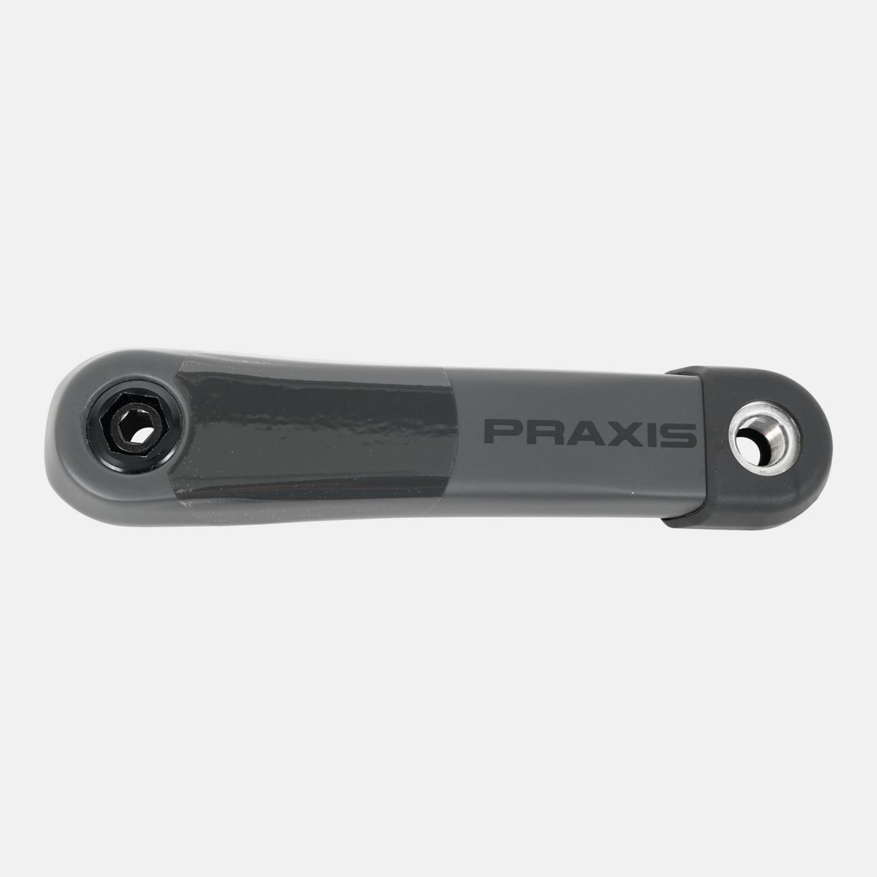 CRK TURBO, BROSE ISIS SPLINE (G2), 165MM, NON-DRIVE SIDE ARM, CARBON (NEW VERSION), PRAXIS