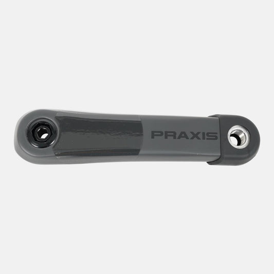 CRK TURBO, BROSE ISIS SPLINE (G2), 165MM, NON-DRIVE SIDE ARM, CARBON (NEW VERSION), PRAXIS