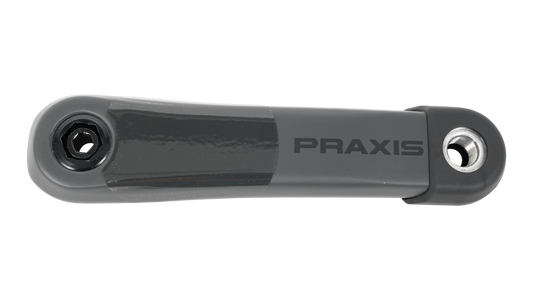 CRK TURBO, BROSE ISIS SPLINE (G2), 165MM, NON-DRIVE SIDE ARM, CARBON (NEW VERSION), PRAXIS