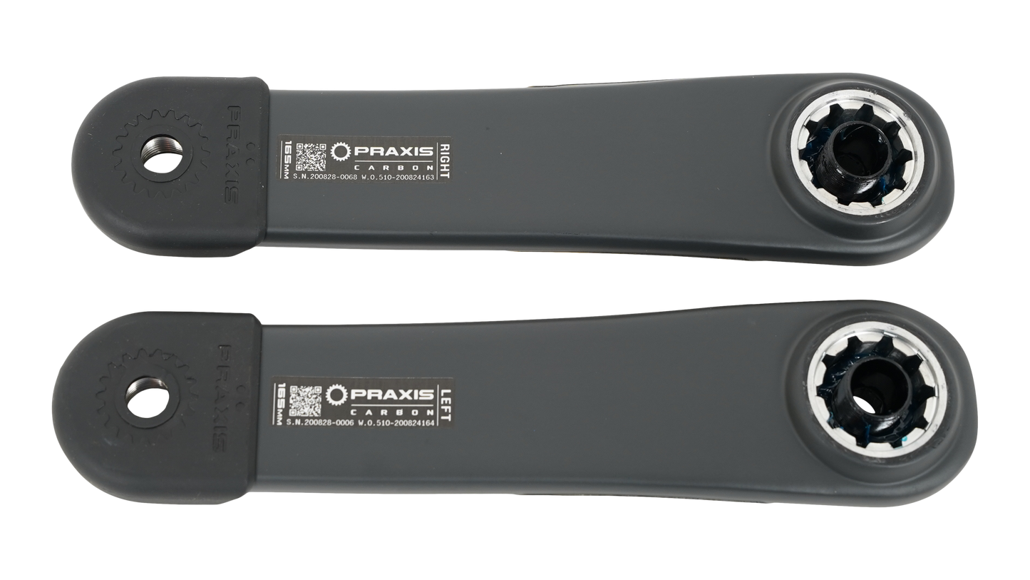 CRK TURBO, SL 1.1, MOUNTAIN, 165MM, L+R ARMS, CARBON, PRAXIS (NEW VERSION)