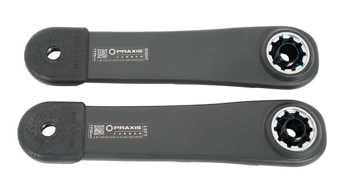 CRK TURBO, SL 1.1, MOUNTAIN, 170MM, L+R ARMS, CARBON, PRAXIS (NEW VERSION)