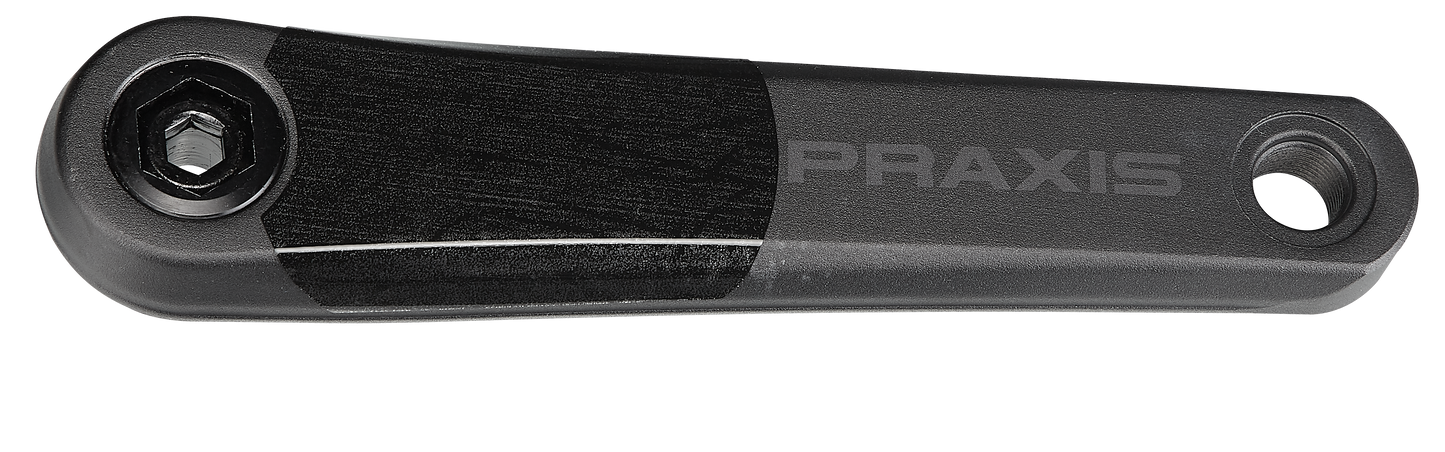 CRK TURBO, BROSE ISIS SPLINE (G2), 160MM, NON-DRIVE SIDE ARM, ALLOY, PRAXIS