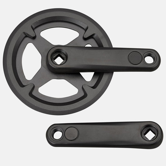 CRK KIDS, 105/125MM, L+R ARMS, ALLOY, SQUARE-TAPER, 34T RIVETED RING, 1X8-SPD, W/ CHAINRING GUARD (NO BB)