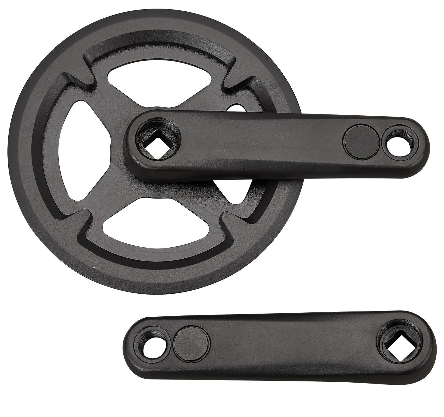 CRK KIDS, 105/125MM, L+R ARMS, ALLOY, SQUARE-TAPER, 34T RIVETED RING, 1X8-SPD, W/ CHAINRING GUARD (NO BB)