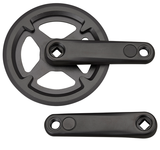 CRK KIDS, 105/125MM, L+R ARMS, ALLOY, SQUARE-TAPER, 34T RIVETED RING, 1X8-SPD, W/ CHAINRING GUARD (NO BB)