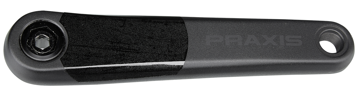 CRK TURBO, BROSE ISIS SPLINE (G2), 170MM, NON-DRIVE SIDE ARM, ALLOY, PRAXIS